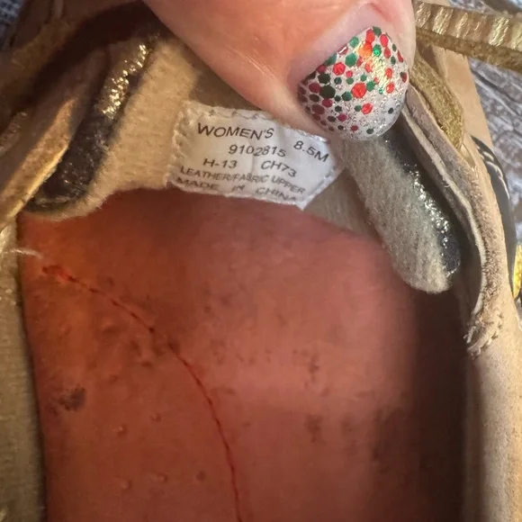 Sperry Tan and Brown Flats - Picture 6 of 6